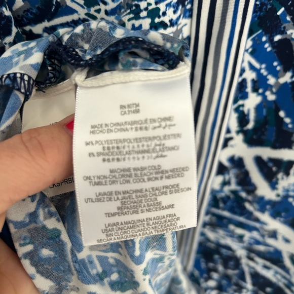 BCBGMAXAZRIA Kristen Patterned Dress - Picture 6 of 6